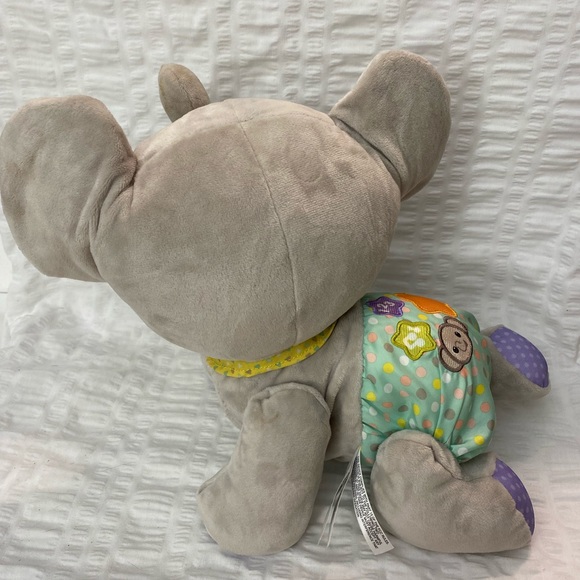 🛒Markdown 🛒VTech Explore and Crawl Elephant Plush Baby & Toddler Toy - Gray - Picture 5 of 5
